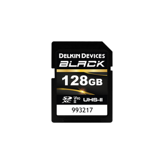 DELKIN BLACK UHS-II (U3/V90) SD Memory Card