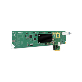 AJA OG-Hi5-12G-R-ST openGear 12G-SDI to HDMI 2.0 Conversion, with ST Fiber Receiver
