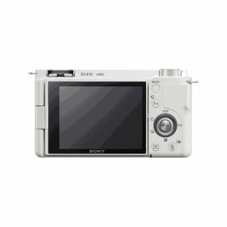 Sony Alpha ZV-E10 Mirrorless Camera with 16-50mm Lens (White)