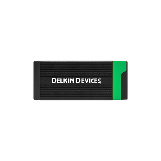 Delkin Devices USB 3.2 CFexpress Type B Card and SD UHS-II Memory Card Reader