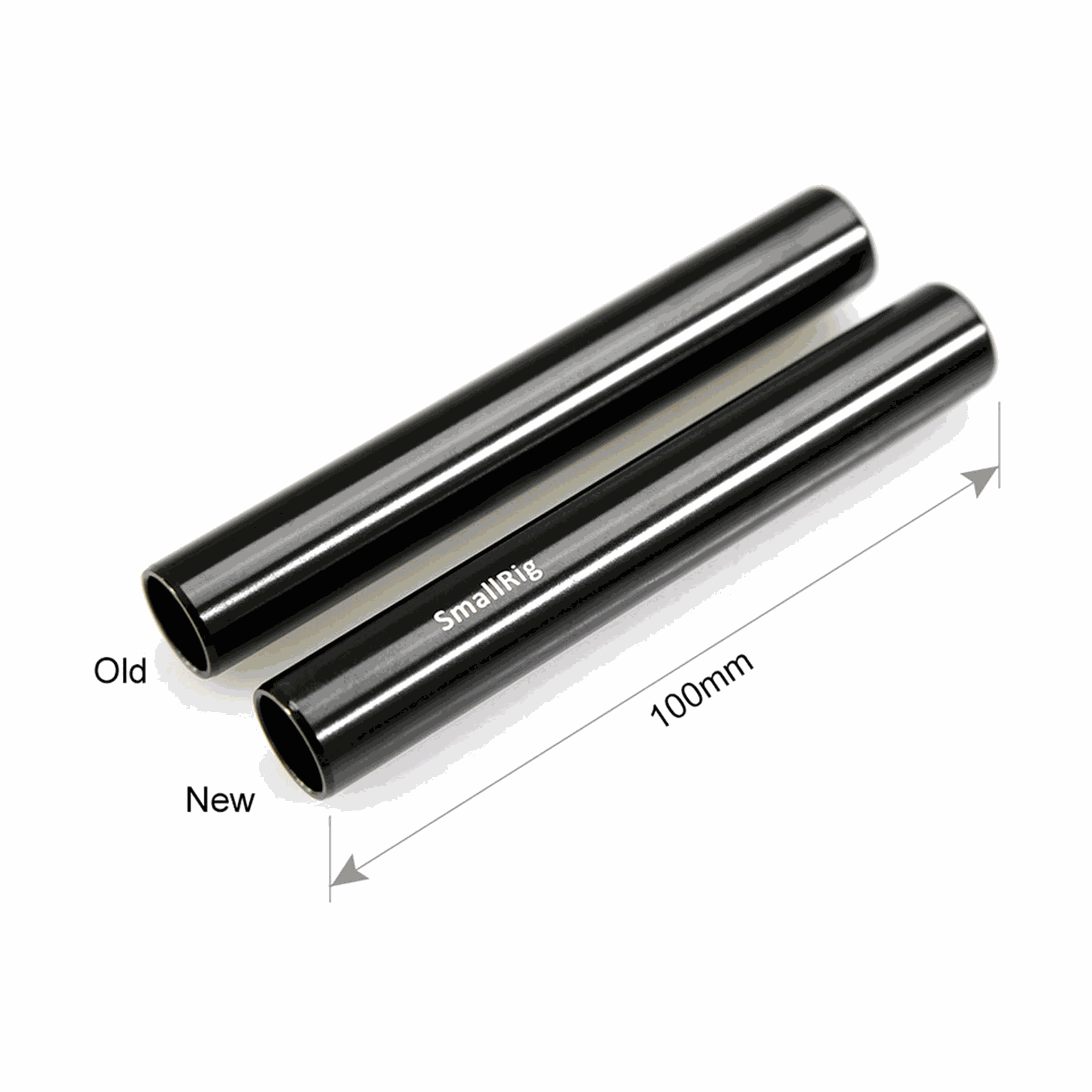 SmallRig Aluminum Alloy 15mm Rods (M12-100m / 4in)1049