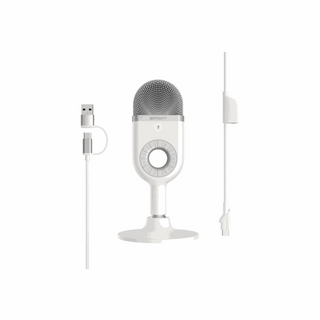 SmallRig simorr Wave U1 USB Condenser Microphone 3492 (White)