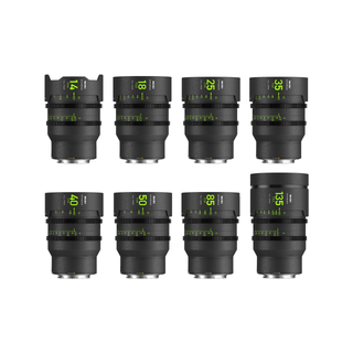Nisi Master Lens Set E Mount With No Drop In Filter (14,18,25,35,50,85,135)