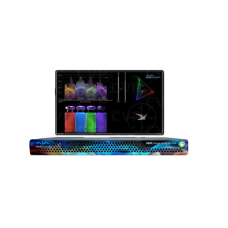 AJA HDR Image Analyzer 12G 1RU 12G-SDI for Real Time HDR Analysis with Waveform, Histogram and Vectorscope Monitoring