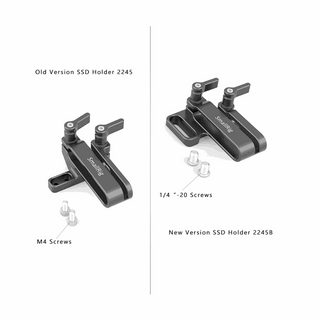 SmallRig Samsung T5 SSD Mounting Clamp for BMPCC 4K / 6K and Z CAM Cages 2245B