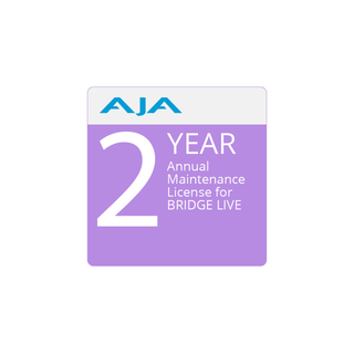 AJA BRIDGE LIVE SW ML 2 YR Annual Maintenance License 2 Years: for BRIDGE LIVE , MSRP for 2 years coverage*