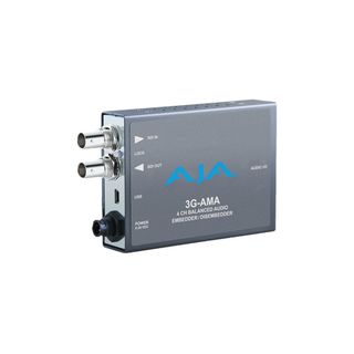 AJA 3G-AMA 3G-SDI 4-Channel Analog Audio Embedder/Disembedder, bal. XLR