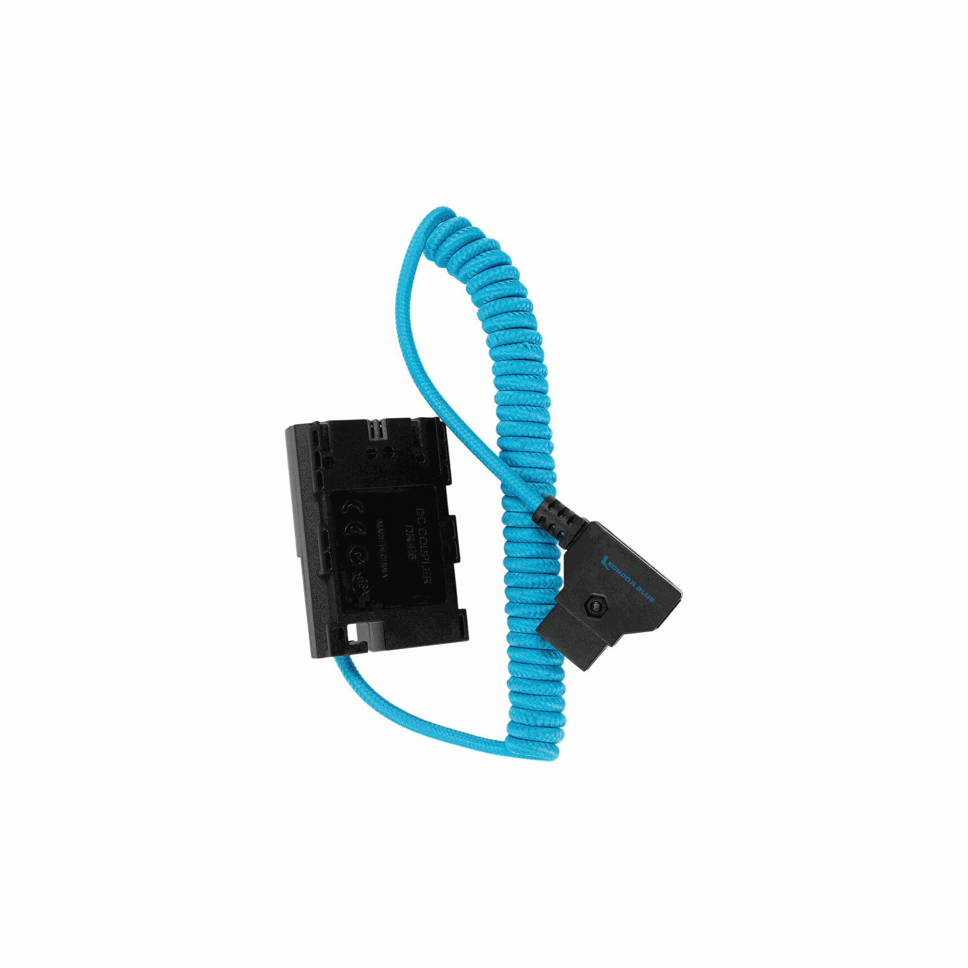 Kondor Blue D-Tap to Canon LP-E6 Dummy Battery Cable (40-90cm)