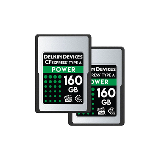 DELKIN Power CFexpress Type A Memory Card, 160G Twin Pack