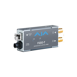 AJA FiDO-T-MM 1-Channel 3G-SDI to Multi-Mode LC Fiber Transmitter