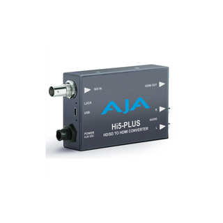 AJA Hi5-Plus 3G-SDI to HDMI with PsF to P support, Includes 1 Meter HDMI Cable