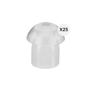 Otto Engineering C101206 Clear Eartip for Surveillance Kits Professional Models (25-Pack)