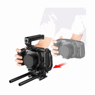 SmallRig QR Half Cage for Blackmagic Design Pocket Cinema Camera 4K 6K CVB2255B