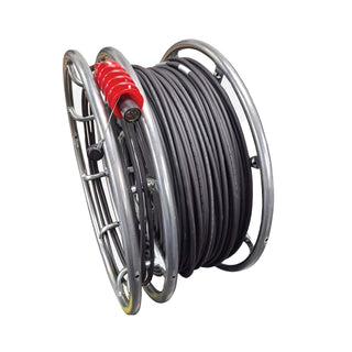 SMPTE311 CAMERA CABLE DRUM ASSEMBLY Lemo 3K.93C FUW-PUW, Canford PU 9.2mm SMPTE, 150m, CD3 drum