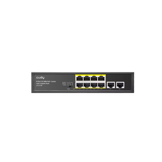 Cudy 10 Port Fast Ethernet 8 PoE 115W Switch