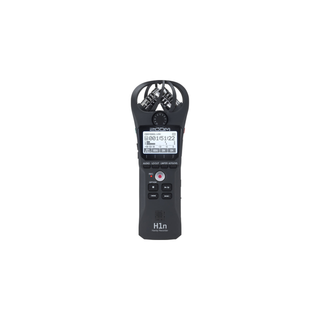 Zoom H1n 2-Input / 2-Track Portable Handy Recorder with Onboard X/Y Microphone (Black)