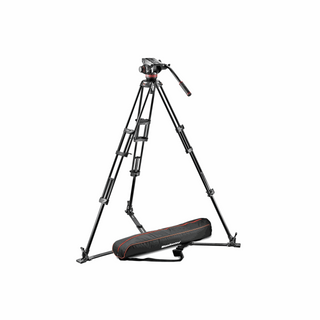 Manfrotto 502A Video Head, 546GB Tripod, and Carry Bag Bundle