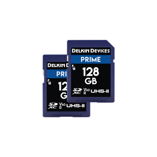 DELKIN SD Prime UHS II V60, 280/150, 128G Twin Pack