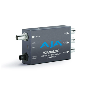 AJA V2Analog Digital Video to Analog, HD/SD