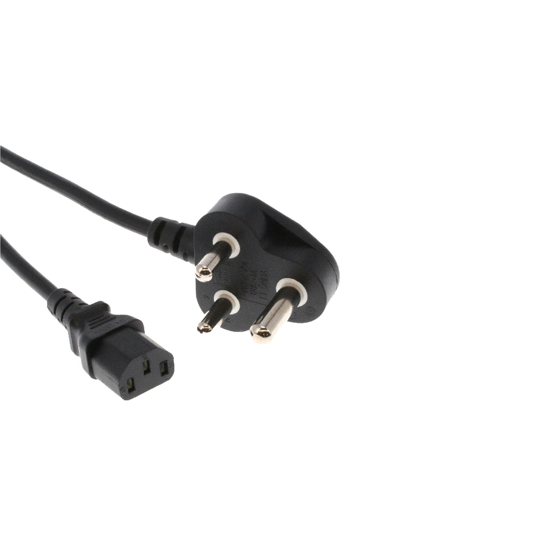 Power Cordset 16A-IEC 1.00 Black 1.8m (SABS)