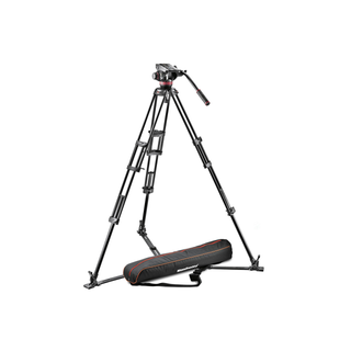 Manfrotto 502A Video Head, 546GB Tripod, and Carry Bag Bundle