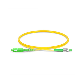 Fiber Patch Cable - FC to SC APC Single Mode Simplex - 0.5m