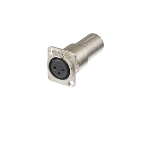 Neutrik XLR female-male feedthrough adapter for panel mount