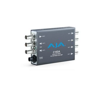 AJA C10DA Analog Video 1x6 Distribution Amplifier
