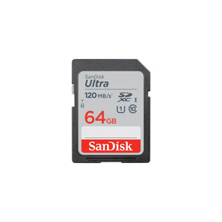 SanDisk Ultra 64GB SDXC Memory Card (120MB/s)