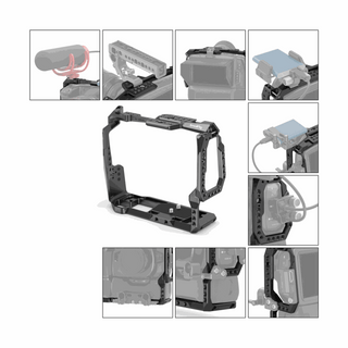 SmallRig Camera Cage for BMPCC 4K 6K with Battery Grip Attached 2765