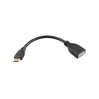 CAMVATE Mini HDMI Type-C Male to HDMI Type-A Female Adapter Cable 15cm