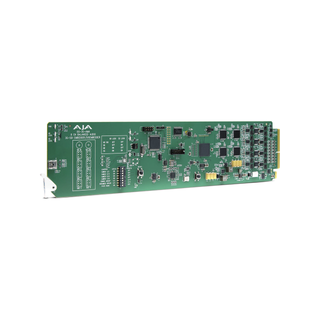 AJA OG-3G-AMA 3G-SDI 4-Channel Analog Audio Embedder/Disembedder, Balance XLR, DashBoard Support