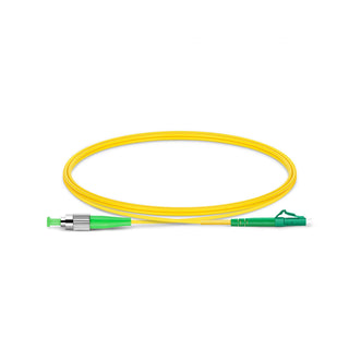Fiber Patch Cable - FC to LC APC Single Mode Simplex - 0.5m