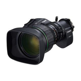 Canon KJ20x8.2B IRSD Portable 20x HD Lens with 2x