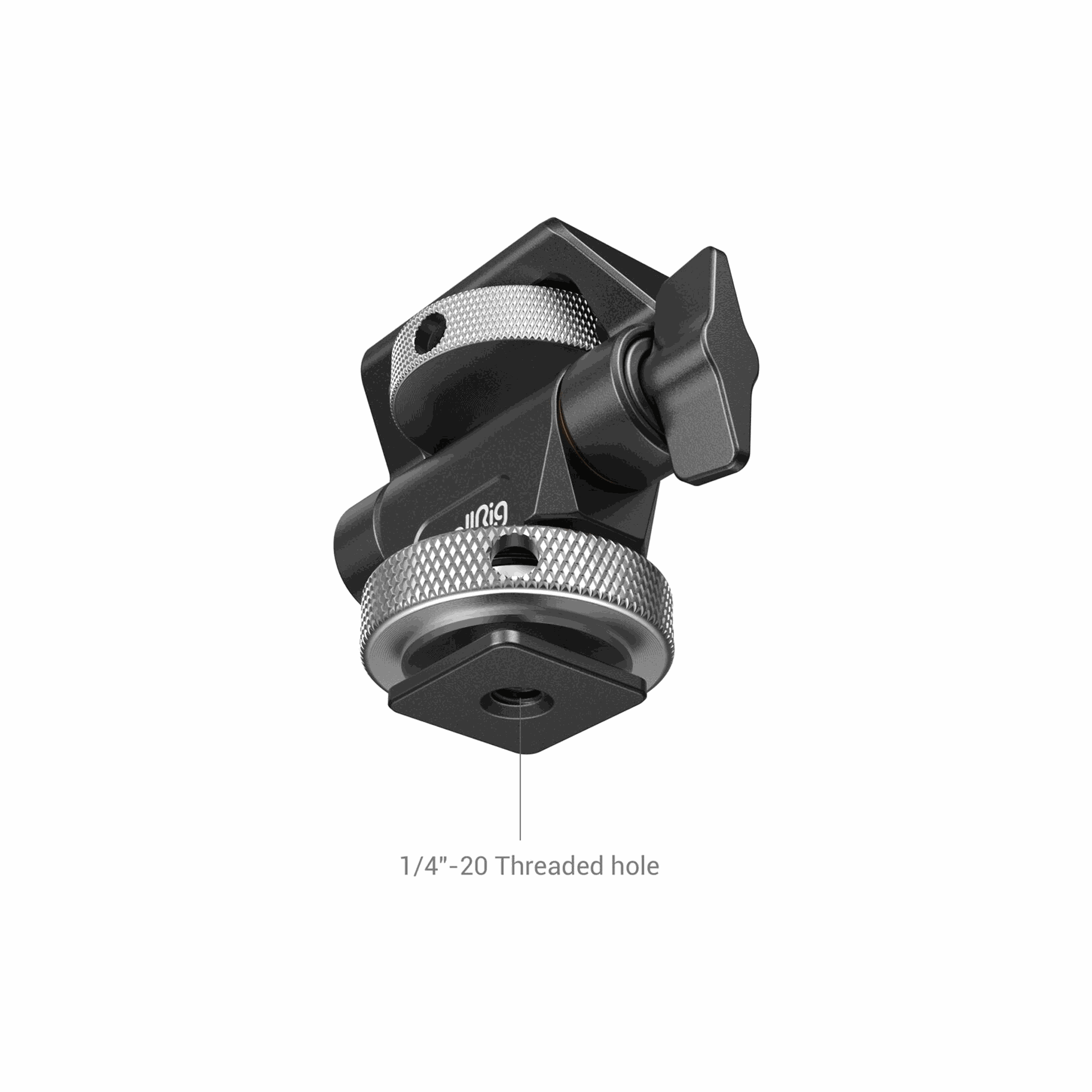 SmallRig Swivel and Tilt Adjustable Monitor Support with Cold Shoe 2905B