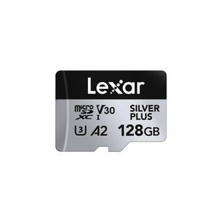 Lexar MicroSD Silver PLUS 128GB UHS I C10, U3