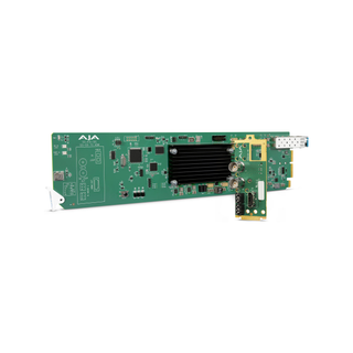 AJA OG-Hi5-12G-R openGear 12G-SDI to HDMI 2.0 Conversion, with LC Fiber Receiver