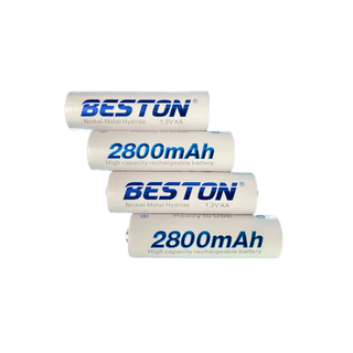 Beston AA 2800 mAh Rechargeable NiMH Battery (Pack of 4)