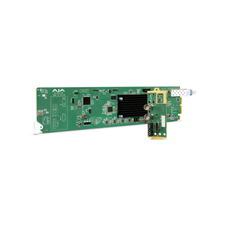 AJA OG-HA5-12G-T-ST openGear HDMI 2.0 to 12G-SDI Conversion, with ST Fiber Transmitter