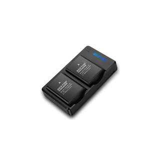 Beston USB Dual Charger and 2 Battery Kit for Nikon EN-EL14