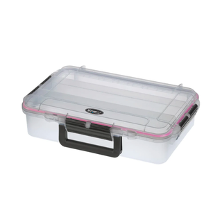 Stage Plus PRO 004C Transparent Carry Case, 3 Compartments, ID: L316xW195xH81mm