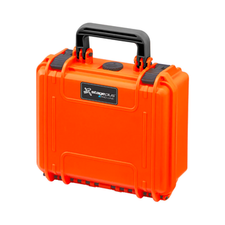 Stage Plus PRO 235H105 Orange Carry Case, Empty, ID: L235xW180xH106mm
