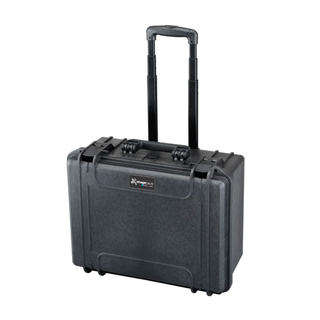 Stage Plus PRO 465H220STR Black Trolley Case, Cubed Foam, ID: L465xW335xH220mm