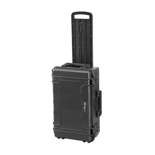 Stage Plus PRO 520CAMTR Black Trolley Case, Padded Dividers, ID: L520xW290xH200mm