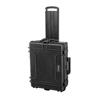 Stage Plus PRO 540H245CAMORGTR Black Trolley Case, Padded Dividers + Lid Organizer, ID: L538xW405xH245mm