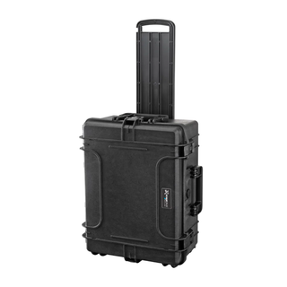 Stage Plus PRO 540H245CAMTR Black Trolley Case, Padded Dividers, ID: L538xW405xH245mm