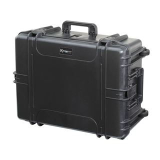 Stage Plus PRO 620H250HDS Black Trolley Case w/o Ext. Handle, High Density Cubed Foam , ID: L620xW460xH250mm