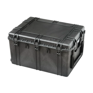 Stage Plus PRO 820S Black Trolley Case w/o Ext. Handle, Cubed Foam , ID: L820xW600xH450mm
