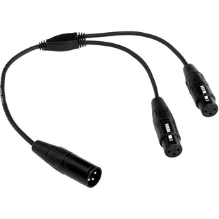 Kopul XLR Y Cable (XLR-M to Dual XLR-F)