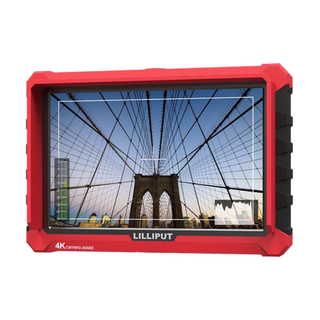 Lilliput A7S 7" Full HD Monitor with 4K Support (Red Case)